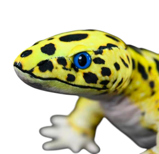 Weighted 0.5-2lbs 26" Leopard Gecko Plush for Anxiety, ADHD, Stress, Autism, Comfort Therapy Stuffed Animal