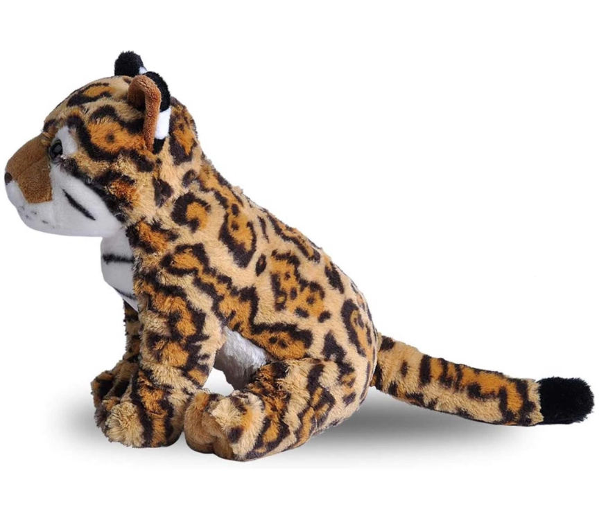 Weighted 0.5-2lbs Ocelot Plush for Anxiety, ADHD, Stress, Autism, Comfort Therapy Stuffed Animal