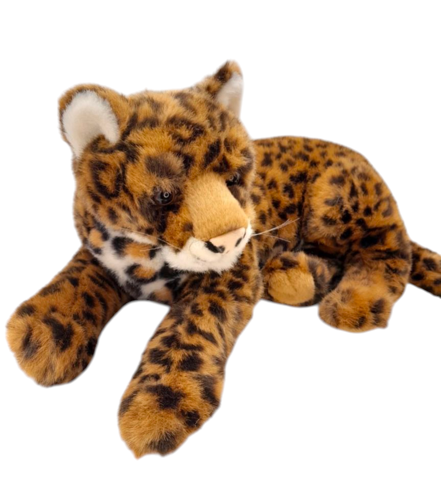Weighted 0.5-2lbs Cheetah Plush for Anxiety, ADHD, Stress, Autism, Comfort Therapy Stuffed Animal