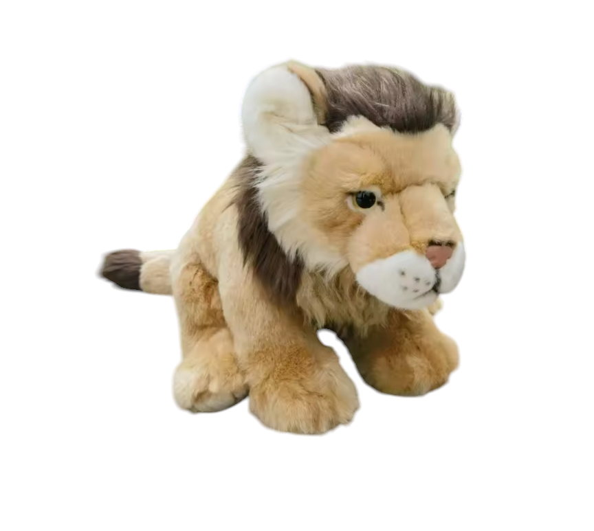 Weighted 0.5-2lbs Lion Plush for Anxiety, ADHD, Stress, Autism, Comfort Therapy Stuffed Animal