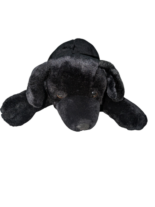 Weighted 0.5-2lbs Black Lab Labrador Retriever Dog Plush for Anxiety, ADHD, Stress, Autism, Comfort Therapy Stuffed Animal