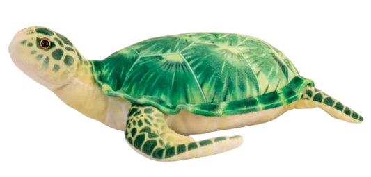 Weighted 1-15lbs 36" Green Sea Turtle Plush for Anxiety, ADHD, Stress, Autism, Comfort Therapy Stuffed Animal