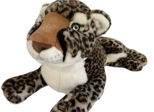 Weighted 1-10lbs 26" Cheetah Plush for Anxiety, ADHD, Stress, Autism, Comfort Therapy Stuffed Animal