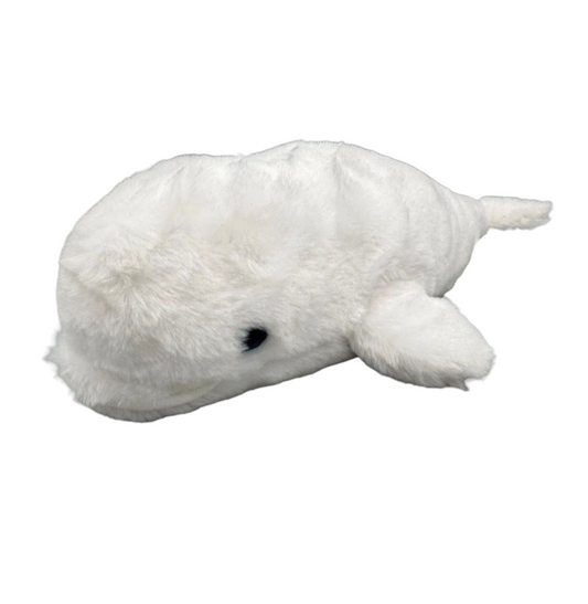 Weighted 0.5-2lbs 14" Beluga Whale Plush for Anxiety, ADHD, Stress, Autism, Comfort Therapy Stuffed Animal