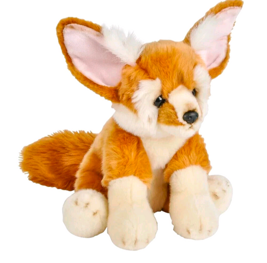Weighted 0.5-2lbs 13" Fennec Fox Plush for Anxiety, ADHD, Stress, Autism, Comfort Therapy Stuffed Animal