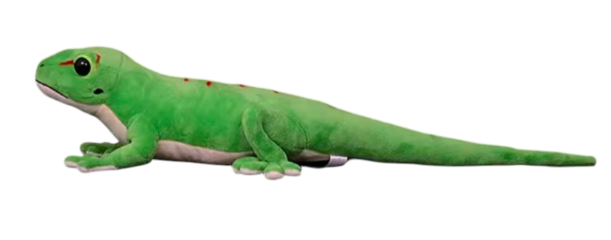 Weighted 0.5-2lbs 26" Green Gecko Plush for Anxiety, ADHD, Stress, Autism, Comfort Therapy Stuffed Animal