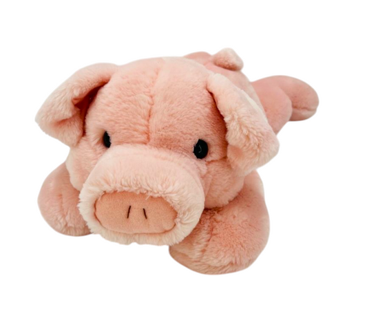 Weighted 1-8lbs 20" Pig Plush for Anxiety, ADHD, Stress, Autism, Comfort Therapy Stuffed Animal