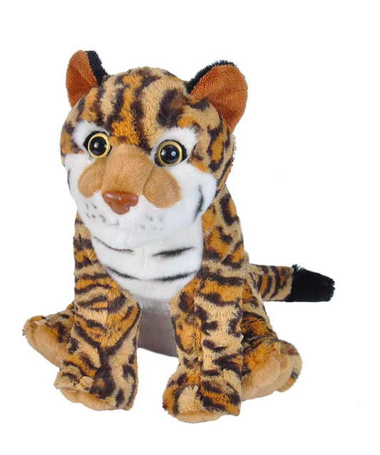 Weighted 0.5-2lbs Ocelot Plush for Anxiety, ADHD, Stress, Autism, Comfort Therapy Stuffed Animal