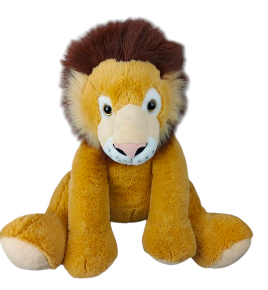 Weighted 1-8lbs 20" Lion Plush for Anxiety, ADHD, Stress, Autism, Comfort Therapy Stuffed Animal