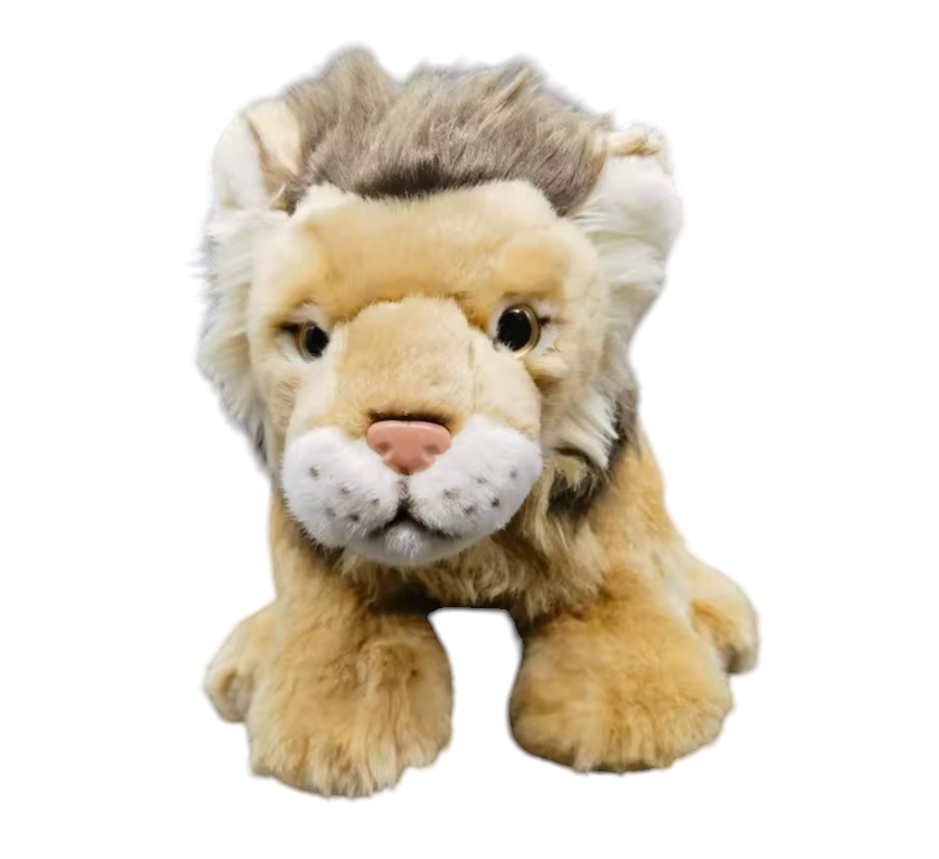 Weighted 0.5-2lbs Lion Plush for Anxiety, ADHD, Stress, Autism, Comfort Therapy Stuffed Animal