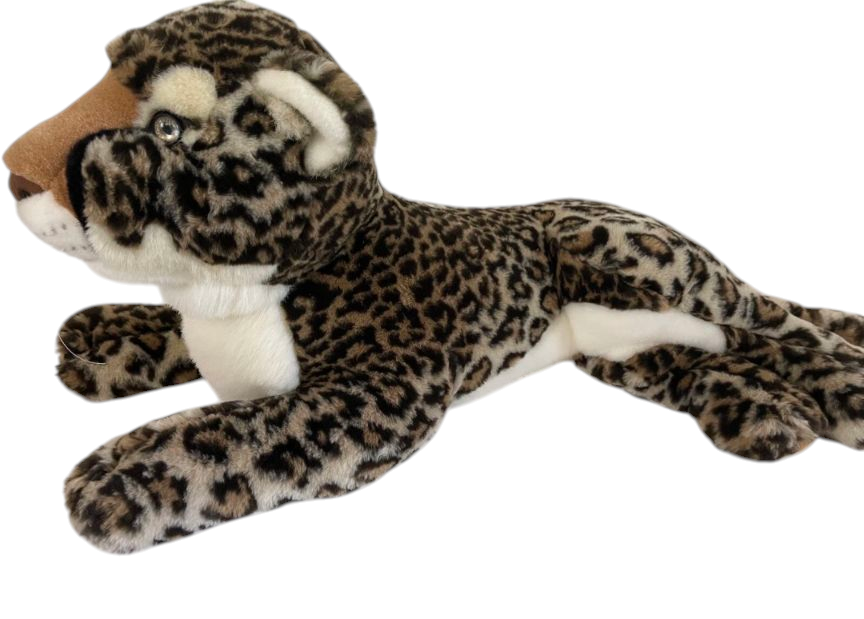 Weighted 1-10lbs 26" Cheetah Plush for Anxiety, ADHD, Stress, Autism, Comfort Therapy Stuffed Animal