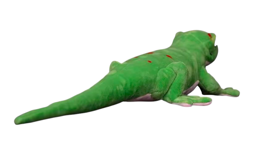 Weighted 0.5-2lbs 26" Green Gecko Plush for Anxiety, ADHD, Stress, Autism, Comfort Therapy Stuffed Animal