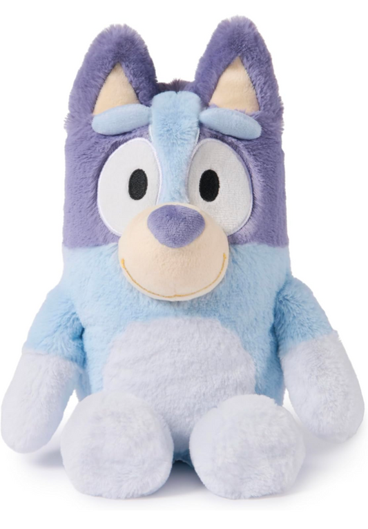 Weighted 0.5-2lbs 13" Fluffy Bluey Plush for Anxiety, ADHD, Stress, Autism, Comfort Therapy Stuffed Animal