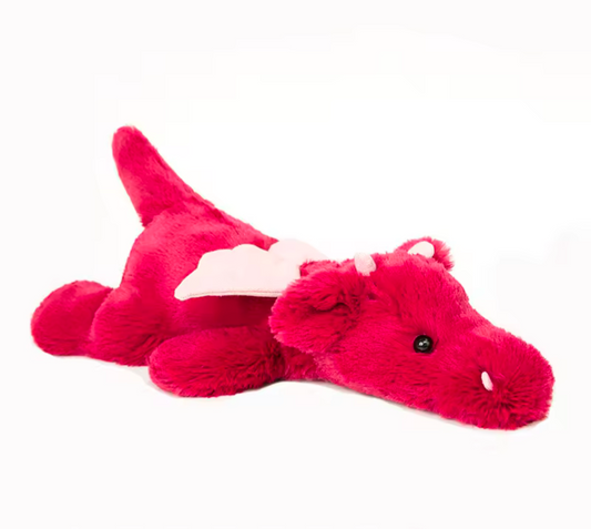 Weighted 1-4lbs 20" Red Dragon Plush for Anxiety, ADHD, Stress, Autism, Comfort Therapy Stuffed Animal