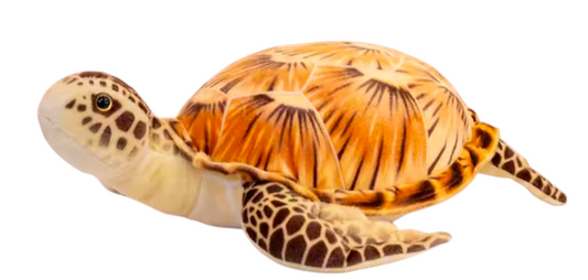 Weighted 1-15lbs 36" Orange Sea Turtle Plush for Anxiety, ADHD, Stress, Autism, Comfort Therapy Stuffed Animal