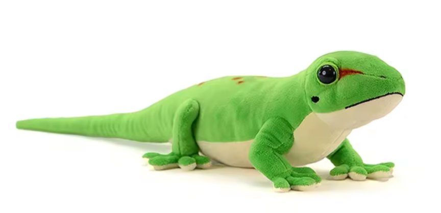 Weighted 0.5-2lbs 26" Green Gecko Plush for Anxiety, ADHD, Stress, Autism, Comfort Therapy Stuffed Animal