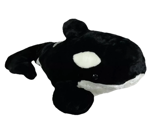 Weighted 1-15lbs 36" Orca Whale Plush for Anxiety, ADHD, Stress, Autism, Comfort Therapy Stuffed Animal