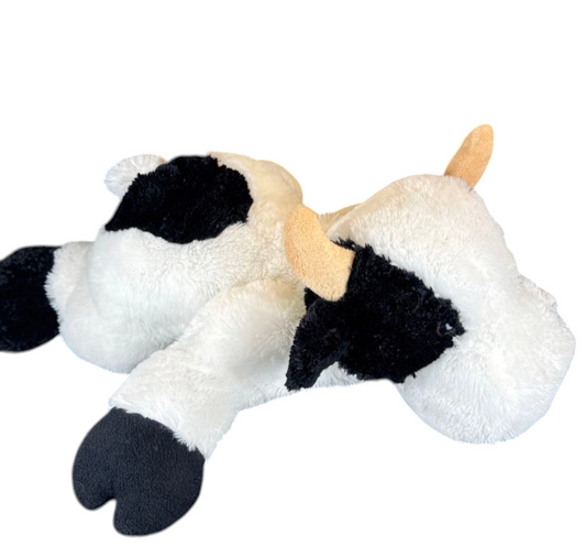 Weighted 1-8lbs 26" Cow Plush for Anxiety, ADHD, Stress, Autism, Comfort Therapy Stuffed Animal
